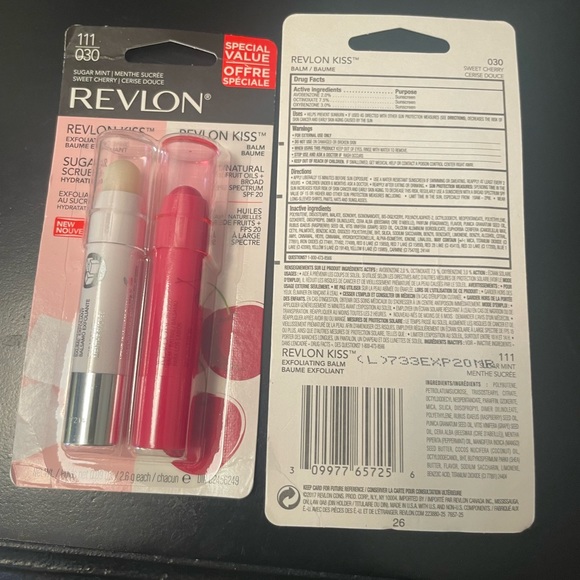 NEW Revlon Kiss Lip Balm in Cherry 2 for $10 - Picture 2 of 2